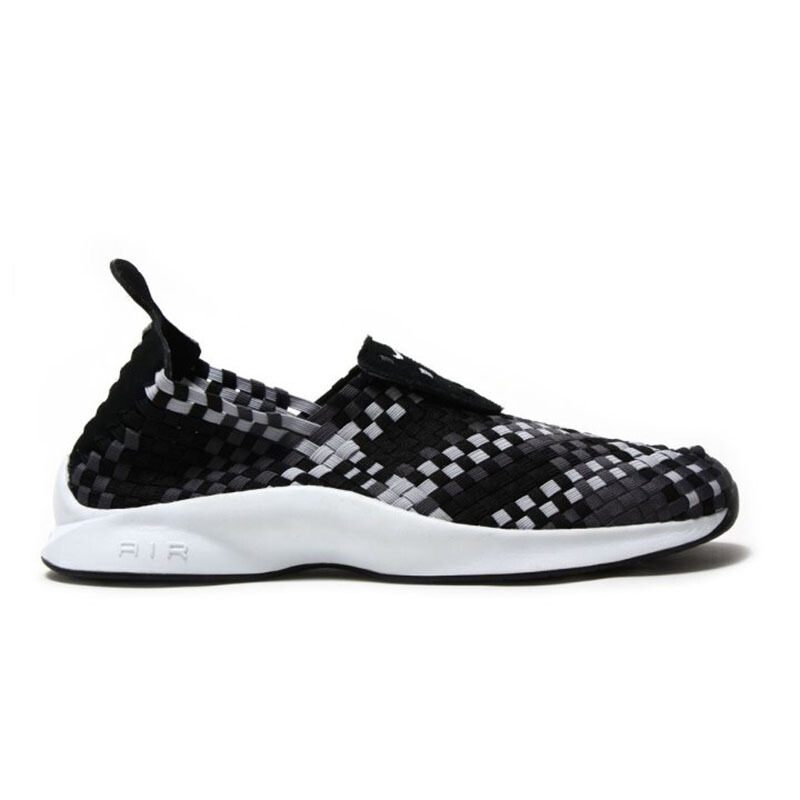 NIKE耐克JUVENATEWOVEN男女黑白编织休闲跑鞋312422-006