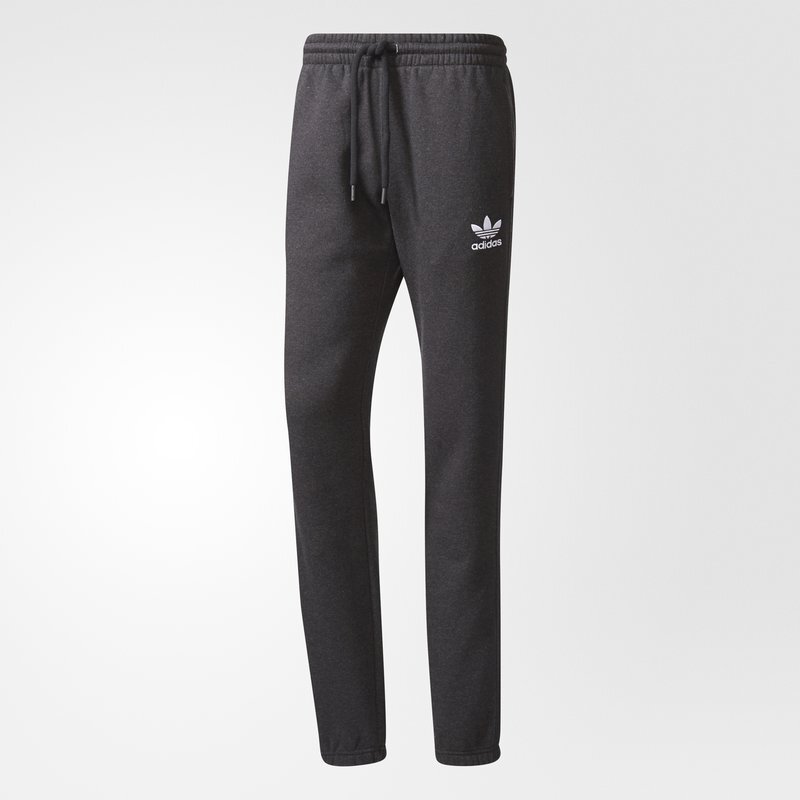 adidas阿迪达斯三叶草男子运动裤金属黑br2122