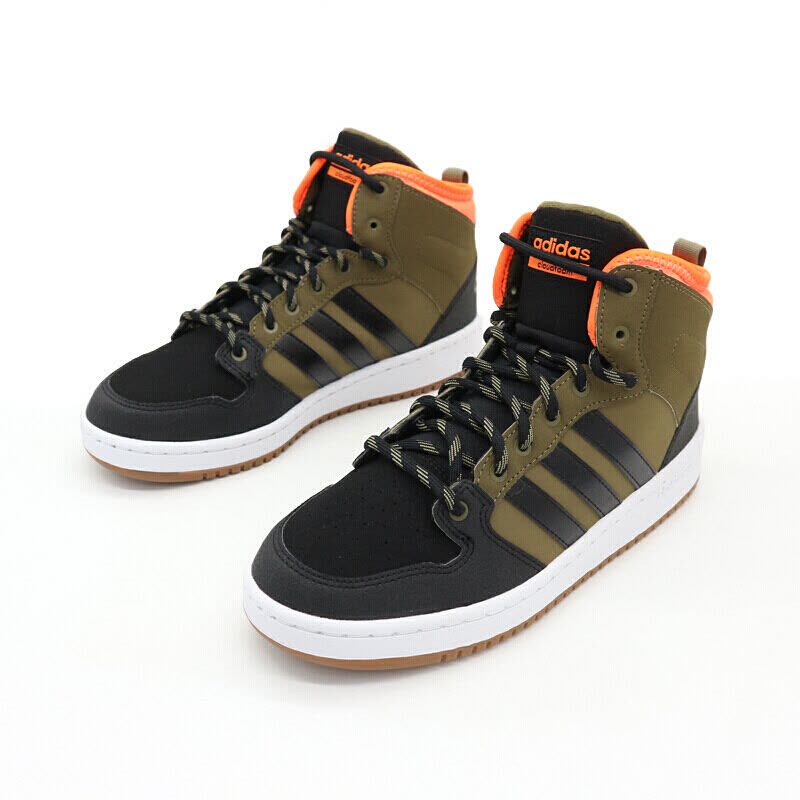Adidas阿迪达斯NEO男鞋冬季休闲运动耐磨高帮板鞋BB9914图片