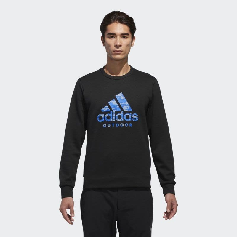 adidas阿迪达斯户外男子户外套衫黑CV4861图片