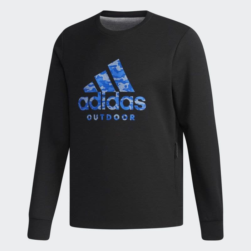 adidas阿迪达斯户外男子户外套衫黑CV4861图片