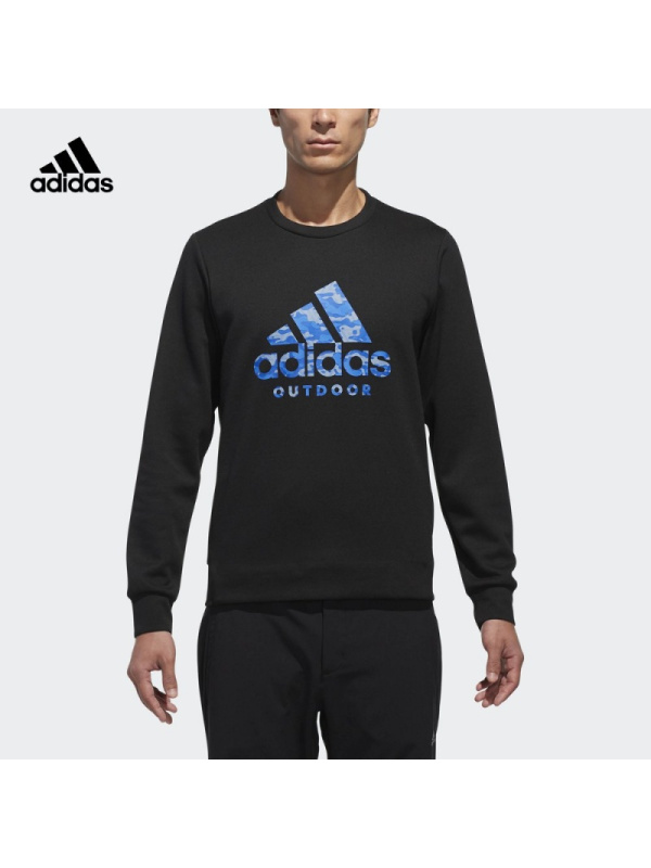 adidas阿迪达斯户外男子户外套衫黑CV4861