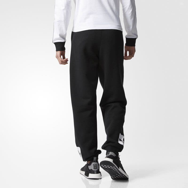 三叶草（Adidas）男裤运动裤秋冬休闲收口小脚裤针织长裤CD8174图片