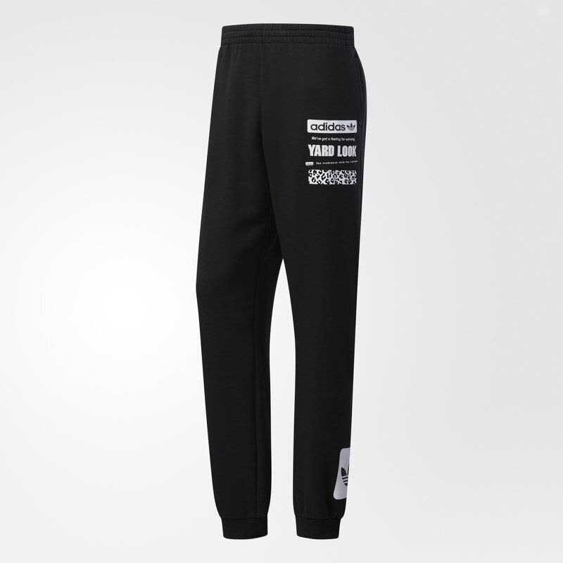 三叶草（Adidas）男裤运动裤秋冬休闲收口小脚裤针织长裤CD8174图片
