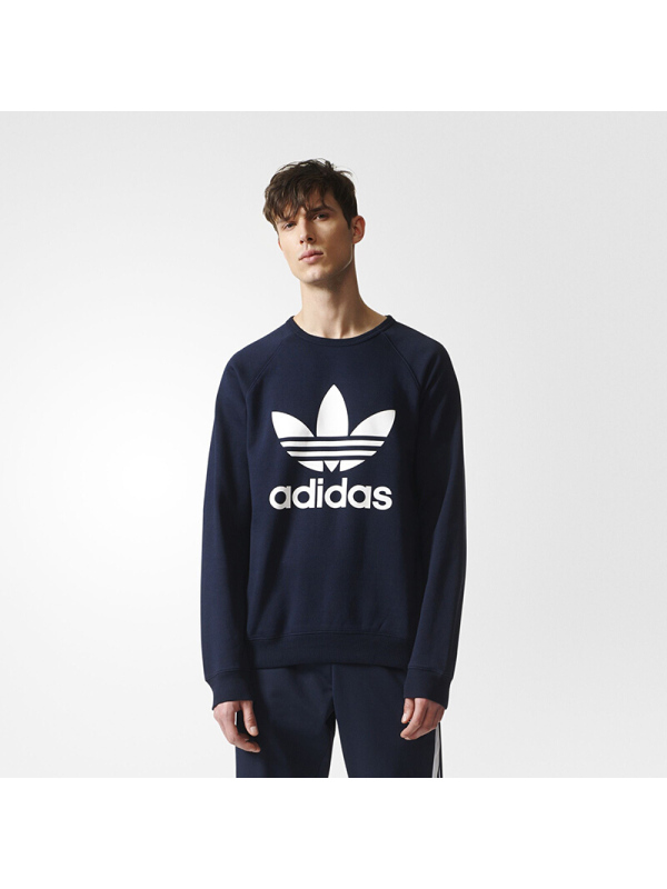 阿迪达斯（Adidas）年冬季阿迪达斯三叶草男子卫衣BQ7519