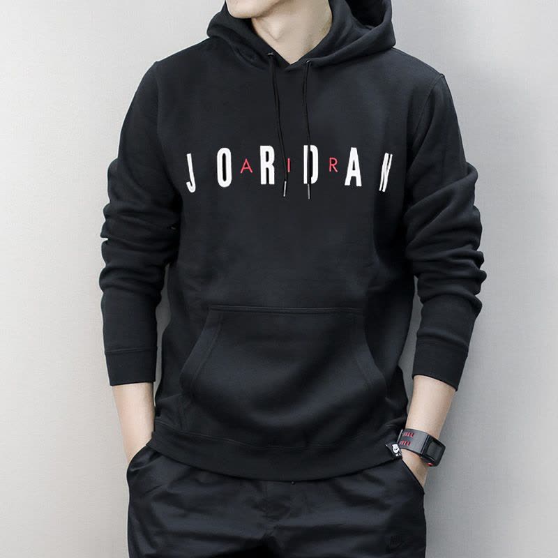NIKE耐克男装卫衣AIR Jordan连帽保暖运动套头衫 AH4510图片