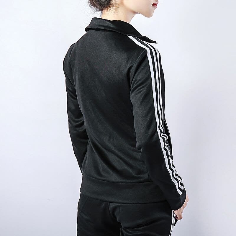 Adidas阿迪达斯三叶草女装秋季运动夹克外套-AY8116图片