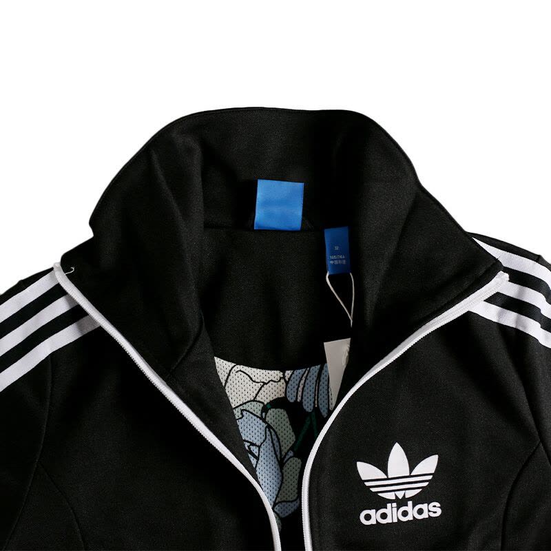 Adidas阿迪达斯三叶草女装秋季运动夹克外套-AY8116图片
