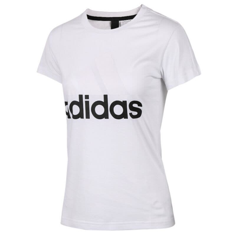 Adidas阿迪达斯女装运动休闲舒适透气短袖T恤S97214图片