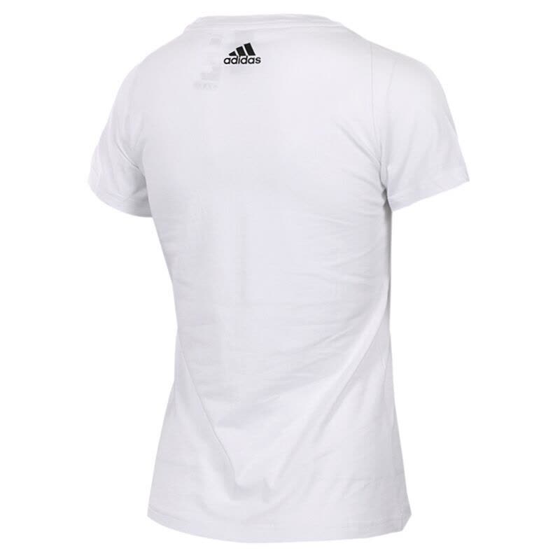 Adidas阿迪达斯女装运动休闲舒适透气短袖T恤S97214图片