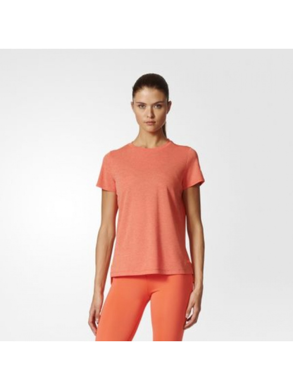 ADIDAS阿迪达斯女装冰风铝点排热运动训练短袖T恤-BP6713