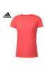 ADIDAS阿迪达斯女装冰风铝点排热运动训练短袖T恤-BP6713