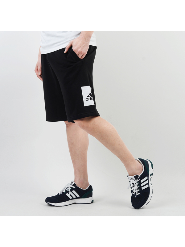 Adidas阿迪达斯短裤男子休闲运动裤五分裤-BK7464