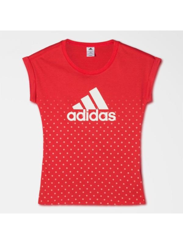 Adidas阿迪达斯女装夏季运动休闲圆领透气短袖T恤CF8940