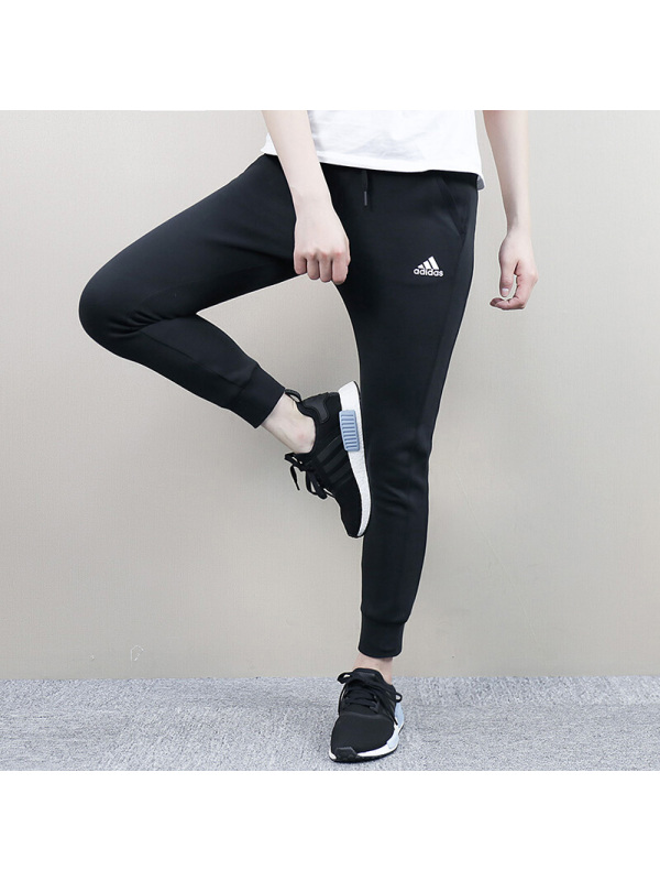 阿迪达斯Adidas女裤健身训练针织休闲运动长裤-BR3848
