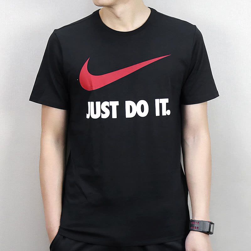 Nike耐克男装圆领运动休闲时尚运动短袖T恤-707361-010图片