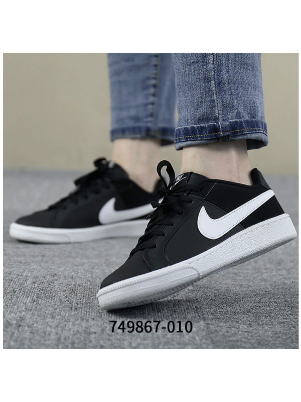 耐克女鞋春季运动鞋COURT低帮轻便防滑休闲鞋板鞋-749867-010