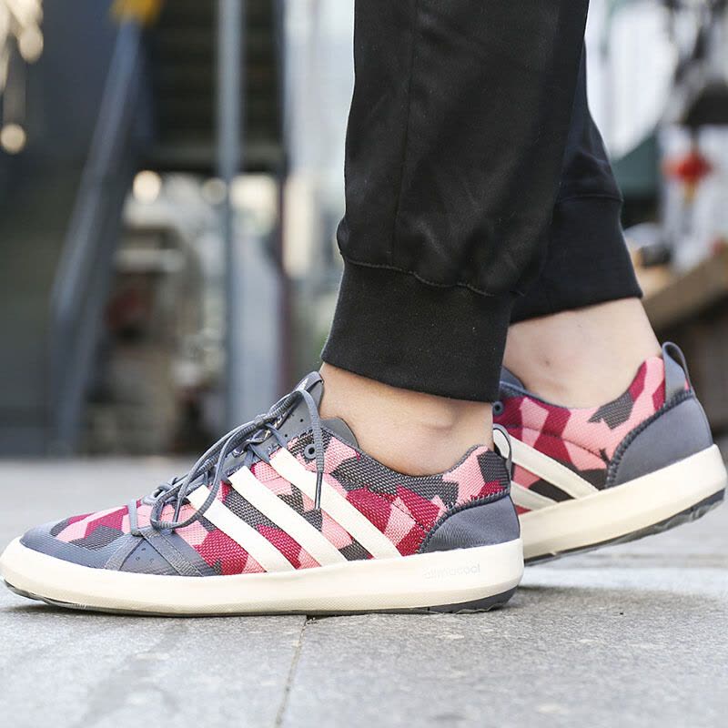 Adidas阿迪达斯男鞋运动户外休闲鞋透气溯溪鞋涉水鞋-BB6105图片