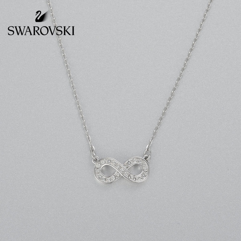 SWAROVSKI/施华洛世奇Infinity优雅无限爱水晶项链 人造水晶 送恋人5358777