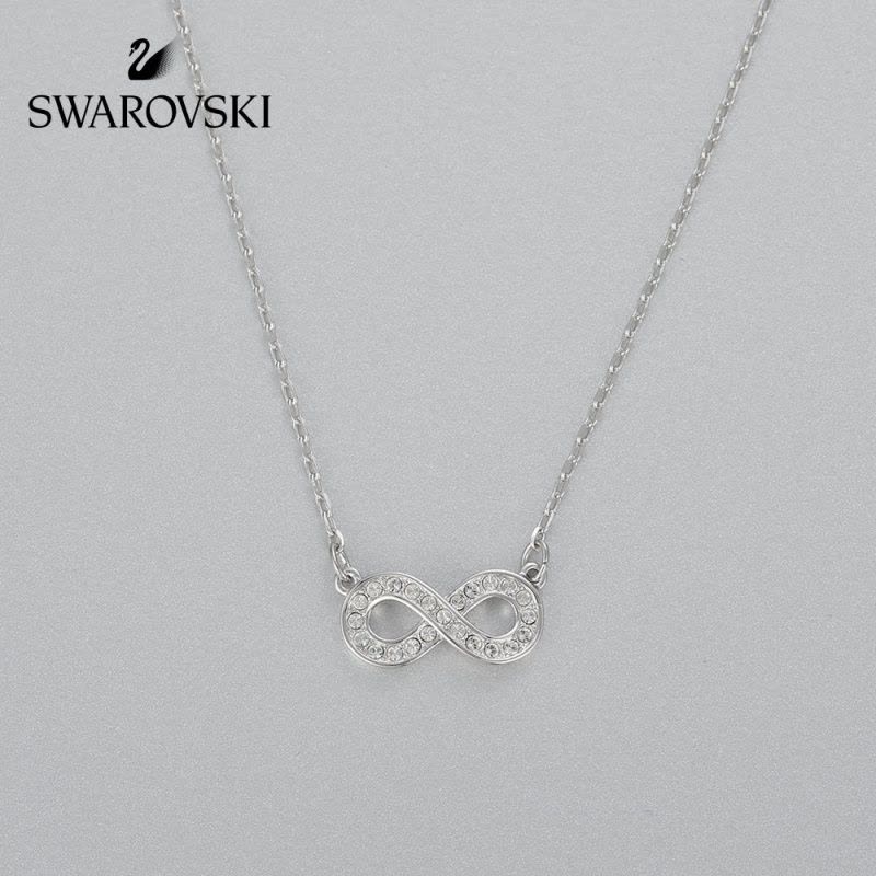 SWAROVSKI/施华洛世奇Infinity优雅无限爱水晶项链 人造水晶 送恋人5358777图片