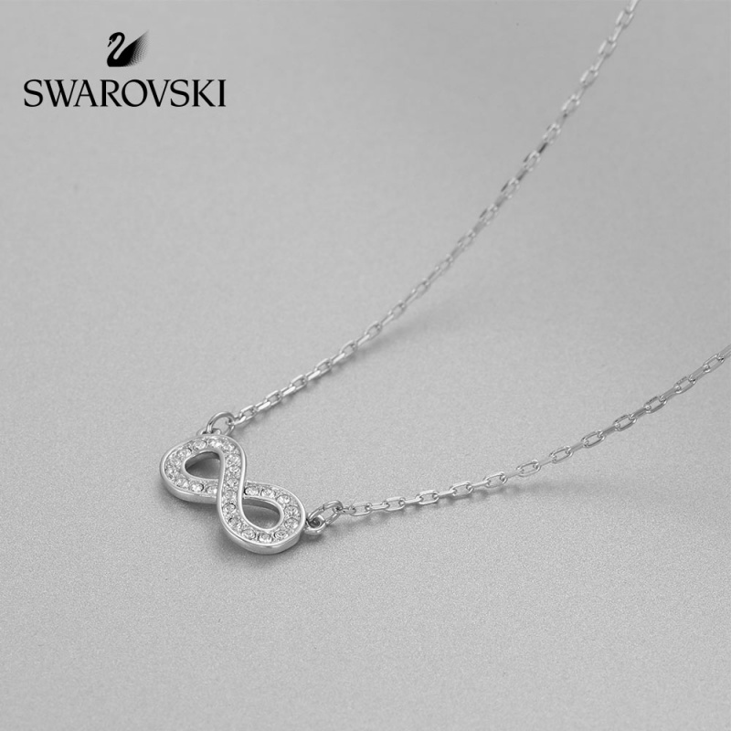 SWAROVSKI/施华洛世奇Infinity优雅无限爱水晶项链 人造水晶 送恋人5358777