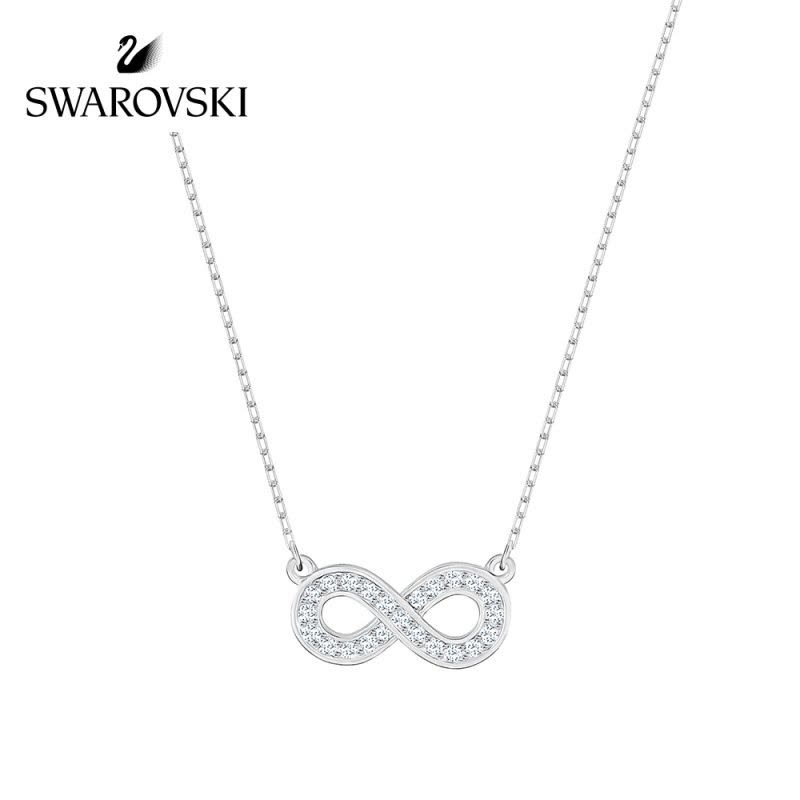 SWAROVSKI/施华洛世奇Infinity优雅无限爱水晶项链 人造水晶 送恋人5358777图片