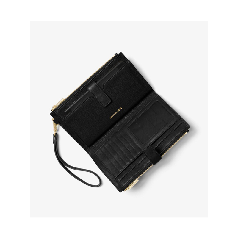 michaelkors迈克科尔斯adele时尚女士手拿钱包黑色32t7gafw4l