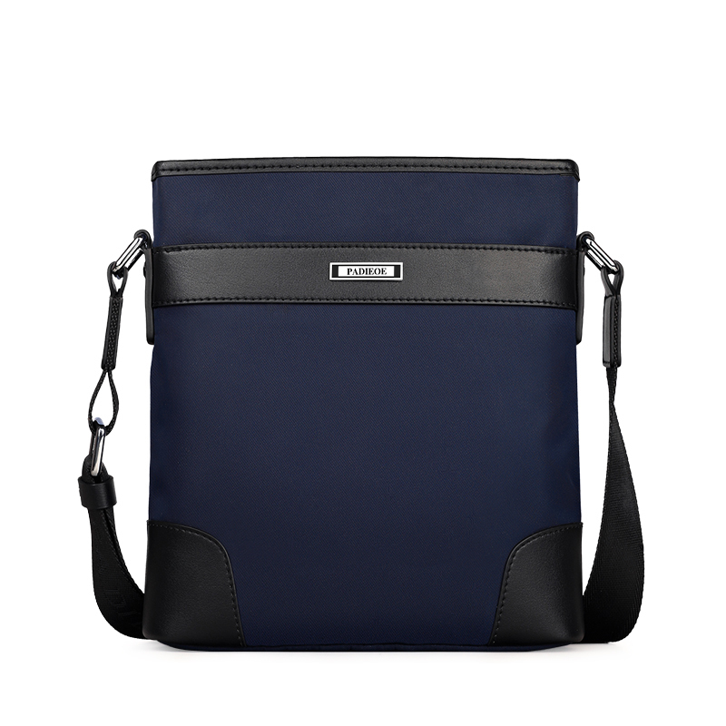 顺丰配送padieoe帕迪欧新款休闲单肩包男包帆布包男士斜挎包户外小
