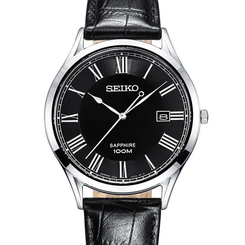 seiko精工gents系列手表日本休闲男士石英表防水商务男表sgeg99j1