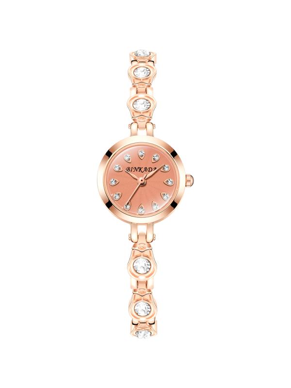宾卡达binkada手链女手表韩版简约精钢女士手表时尚潮流女表学生防水