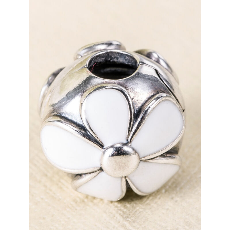 PANDORA潘多拉 小雏菊925银+珐琅固定夹 791259EN12