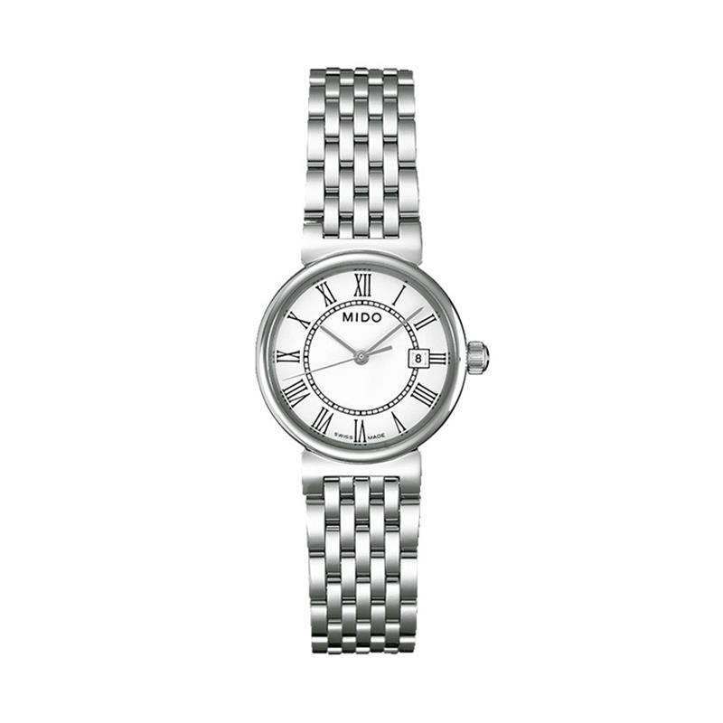 美度mido瑞士手表都瑞系列时尚休闲石英表女表钢带