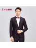 才子男装西服套装新郎2018新款结婚礼服正装套西一粒扣修身小西装