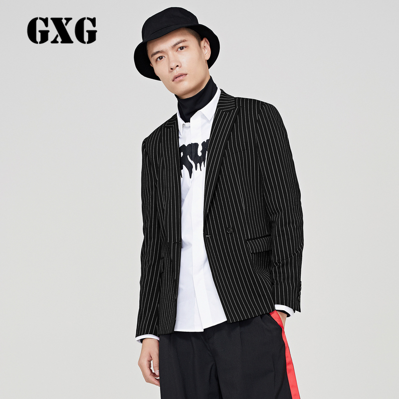 GXG男装西服春季韩版时尚都市流行上衣休闲西装外套_1