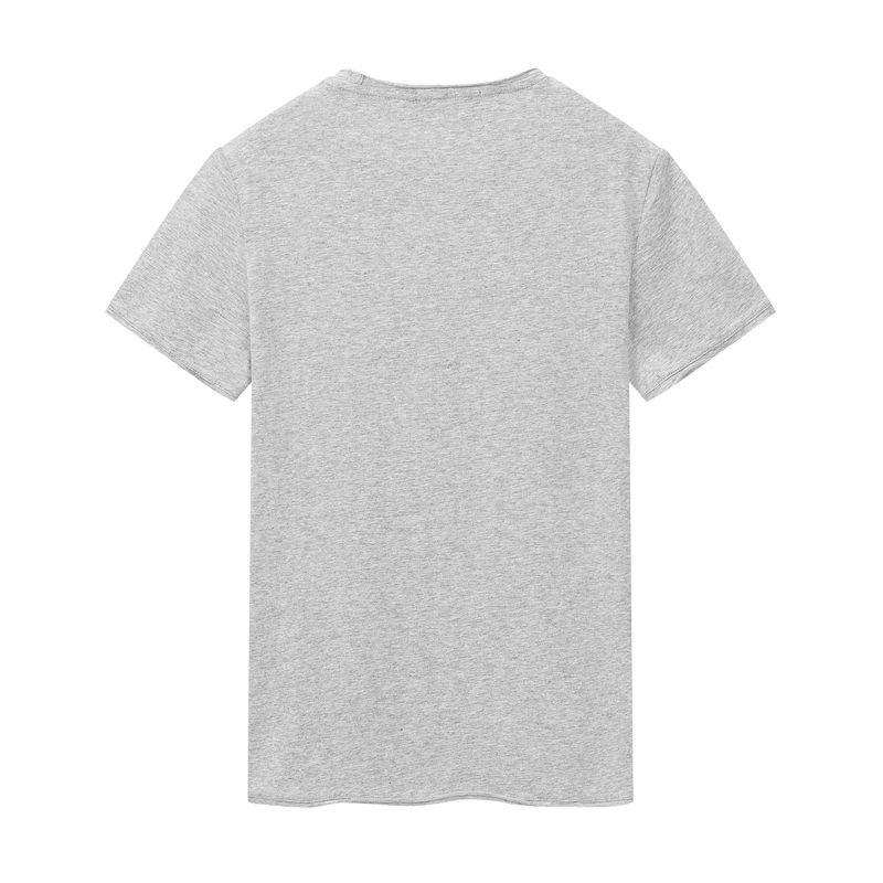 gxg短袖t恤男装男士青年修身灰色休闲圆领t恤打底衫男