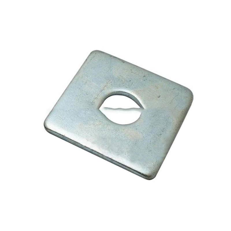 镀锌方斜垫圈 斜垫片工字垫 缺角斜垫片
