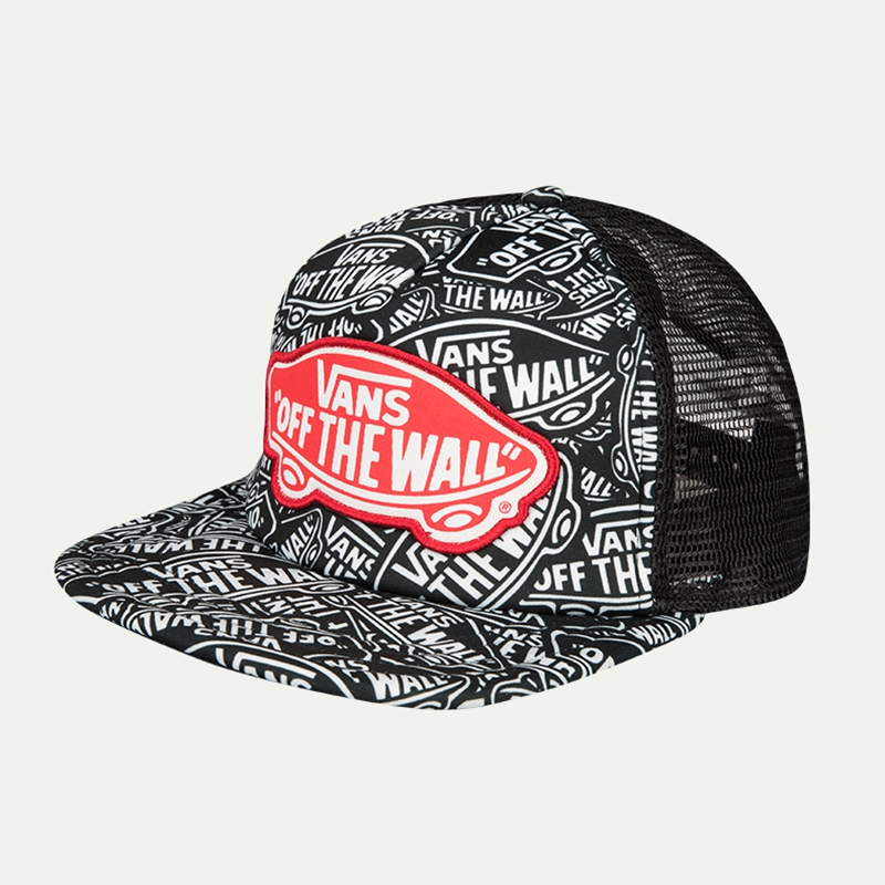 vans帽子 vans/范斯春季黑色logo印花/女款棒球帽|vn000h5lkvw【价格