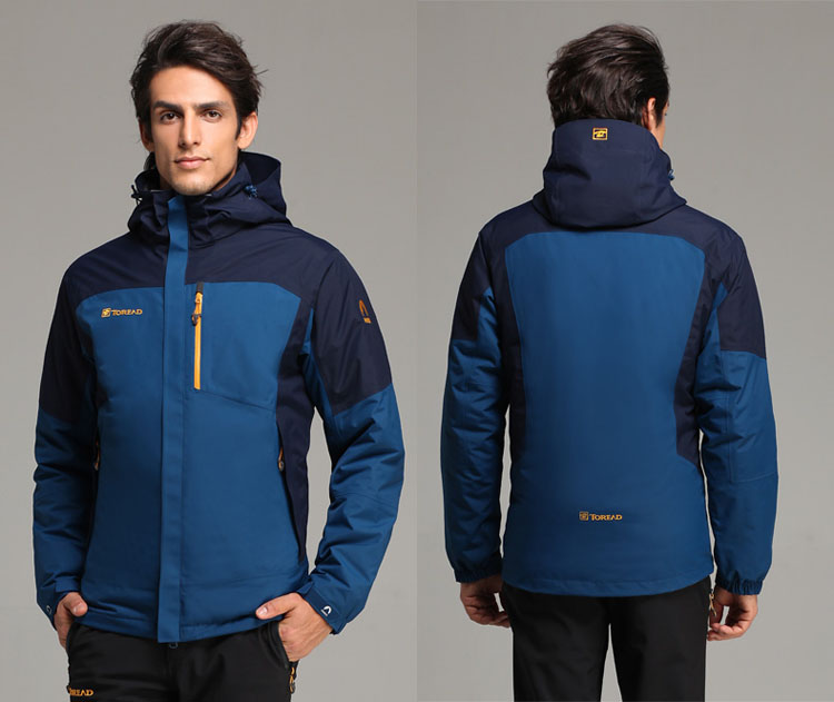 toread探路者男女三合一套羽绒冲锋衣两件套hawd91021hawd92022