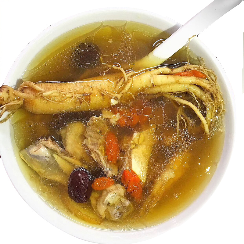 博多客新鲜人参白参东北长白山新鲜野山参泡酒人参皂苷3560支装500g