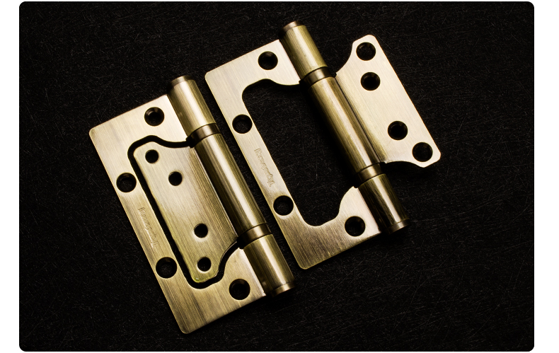 顶固木门不锈钢合页房门4寸子母合页轴承静音一副两片价