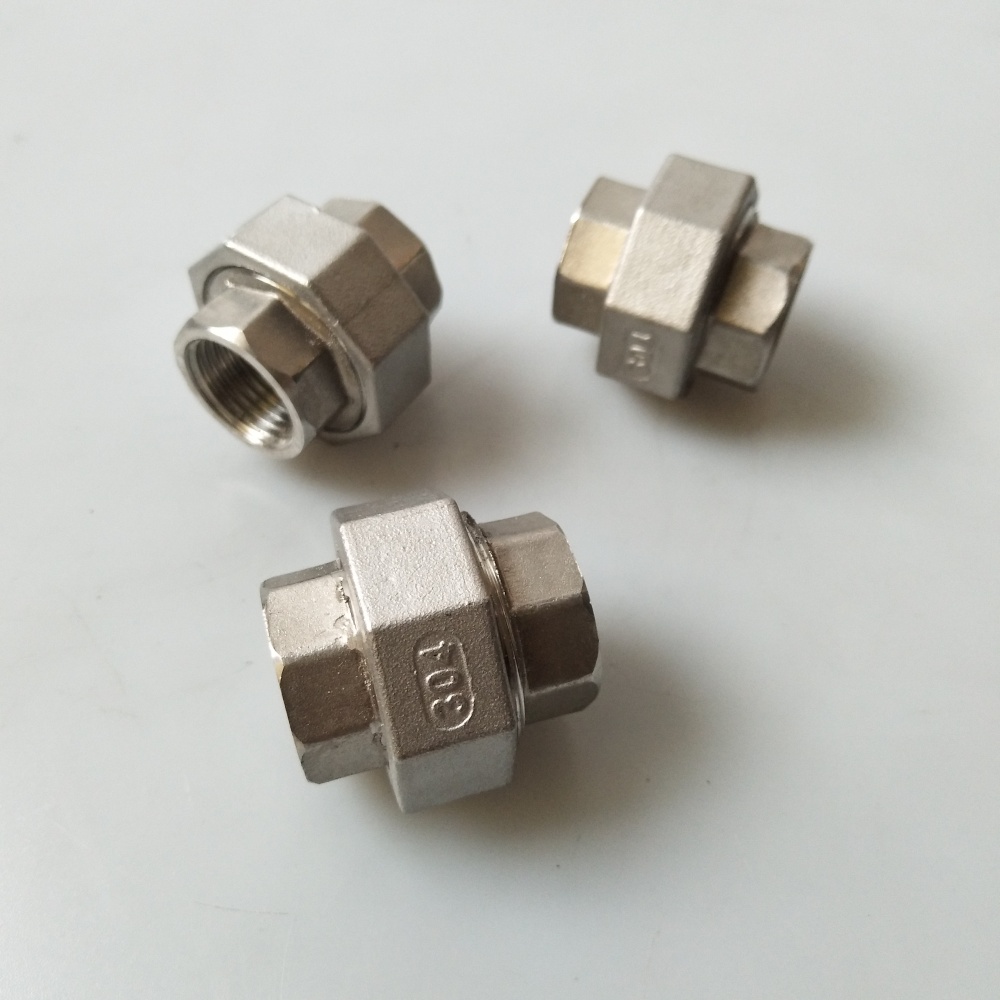 304不锈钢丝扣活接头内丝活接头由任内螺纹平面活接内外牙由任