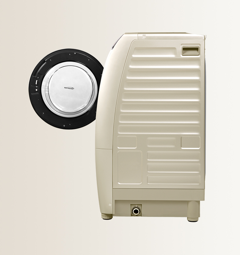 panasonic/松下 xqg70-vd76zn变频全自动滚筒洗衣机烘干