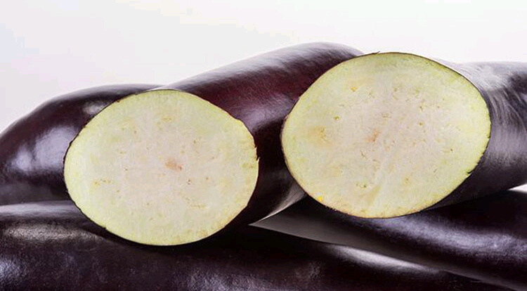 紫黑茄子500g布茄紫茄新鲜蔬菜as