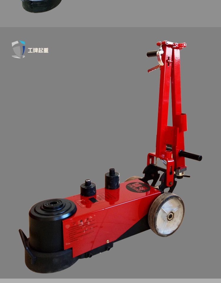 卧式气动液压千斤顶80t100t120吨气顶折叠式货车气压顶配件汽修 新款