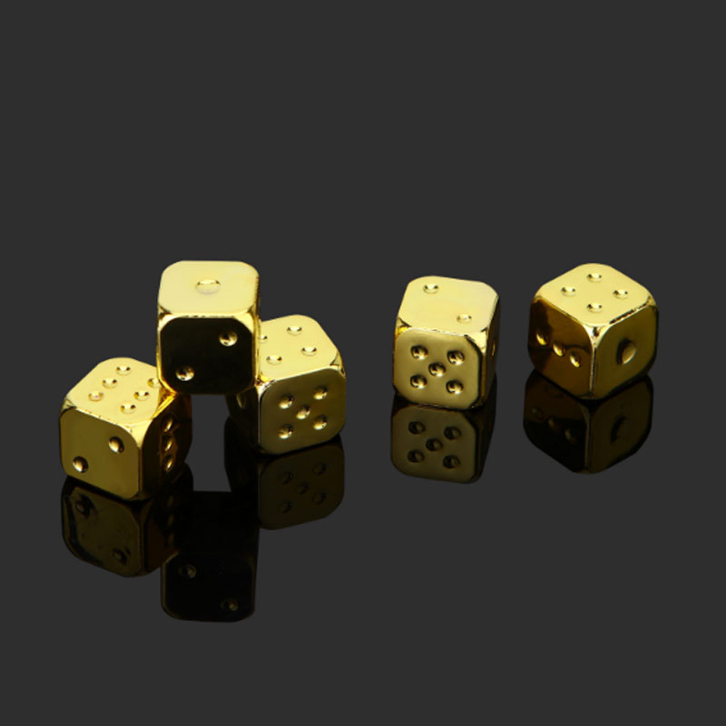 单个颜色随机发骰子筛子酒吧用品ktv麻将棋牌色子骰子色粒桌面游戏