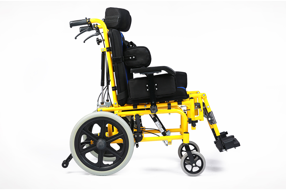 长寿泉轮椅 长寿泉脑瘫轮椅可折叠便携式轮椅车康复儿童轮椅车【价格