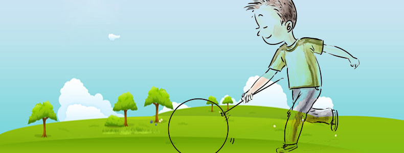 赠运费险滚铁环圈推铁环怀旧玩具童年玩具中国传统儿童玩具2334567岁