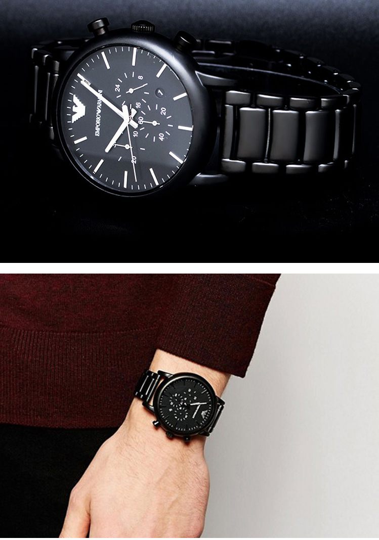 【阿玛尼(armani)石英表ar1968】 阿玛尼(armani)手表男款时尚日历