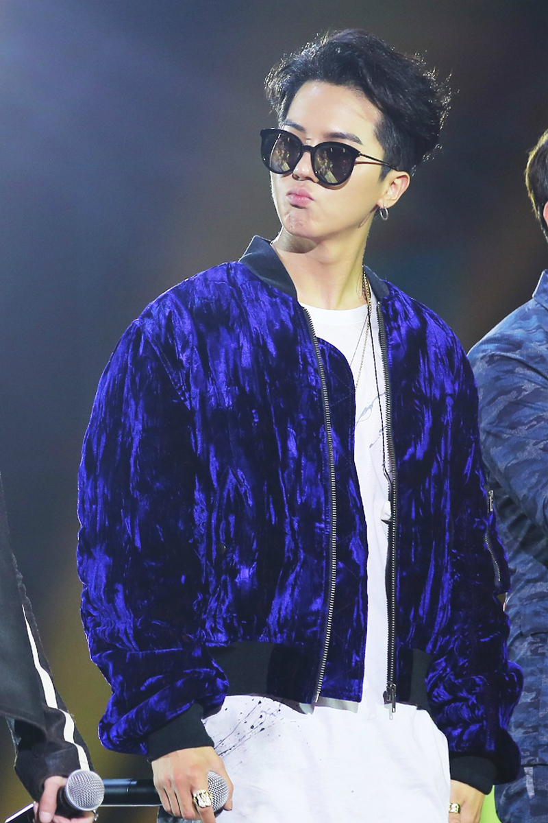 薇姬桑妮宋闵浩宋旻浩同款秋季韩版修身gd权志龙丝绒品质男士夹克外套