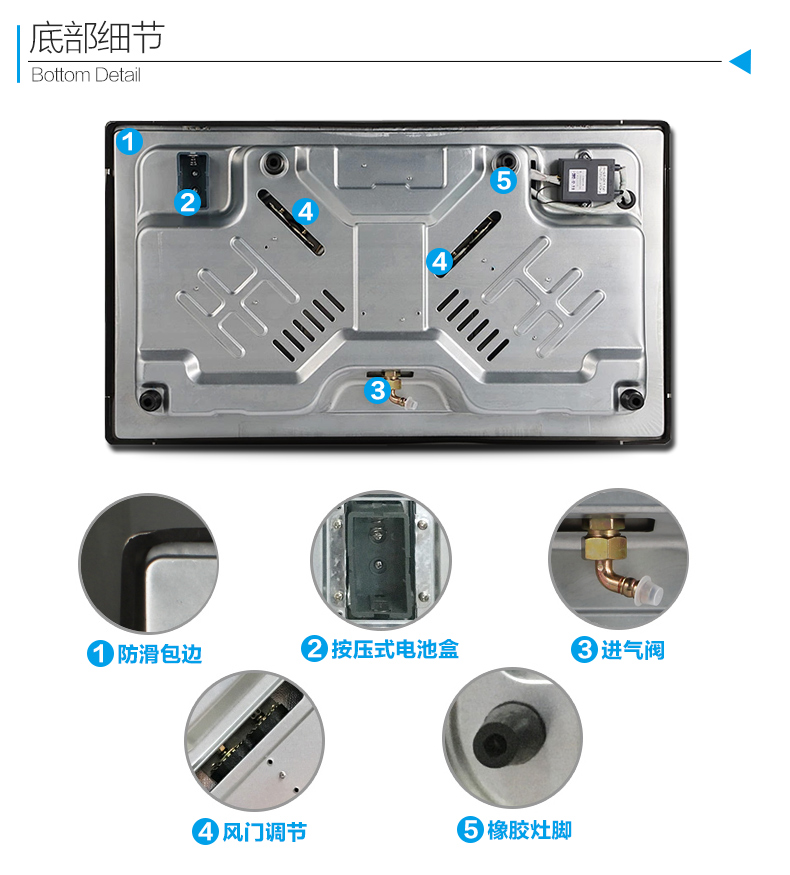 万家乐燃气灶换电池图图片